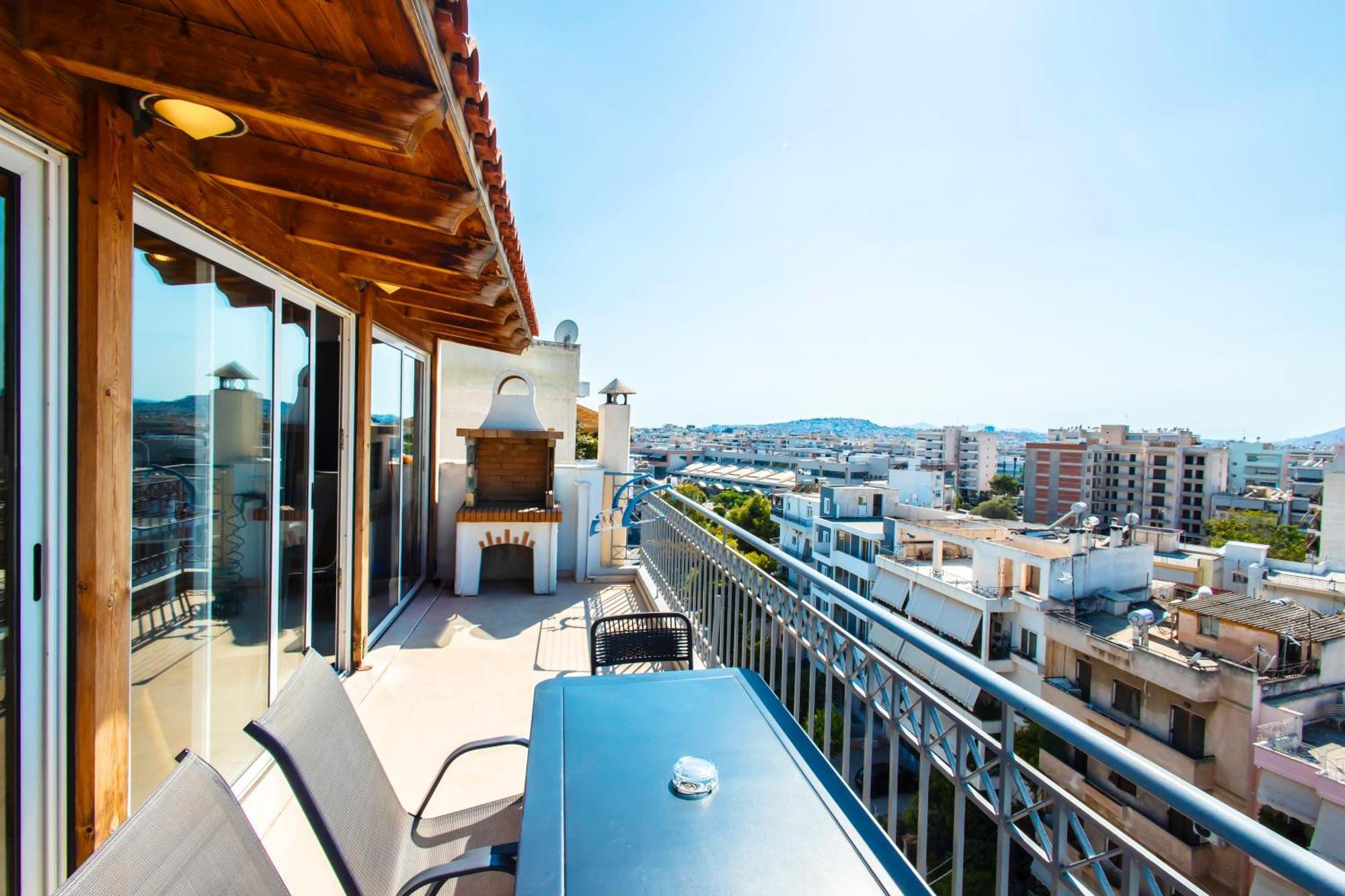 Lis153 By Smart Cozy Suites - Top Floors With Amazing City View - Available 24Hr Atenas Exterior foto